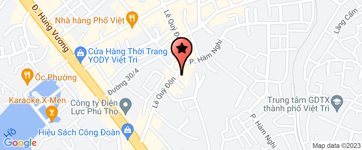Map go to May Hoang Thong Company Limited