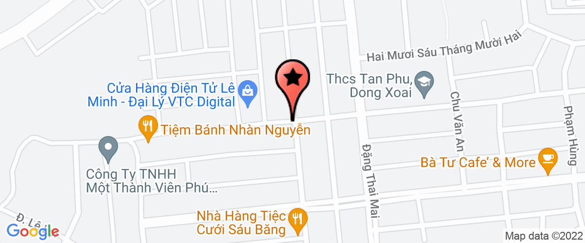 Map go to Binh Phuoc Auction Services Company Limited