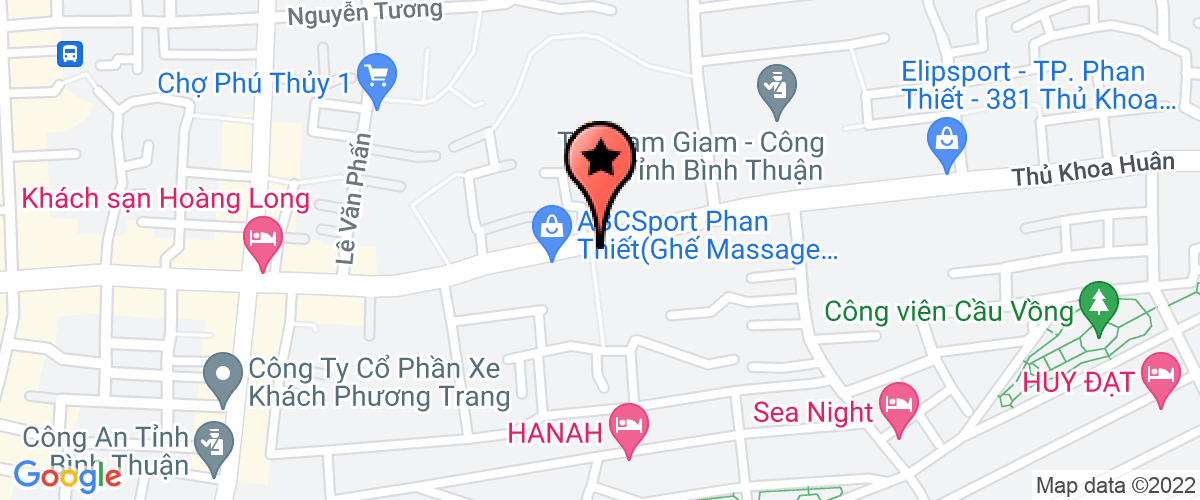 Bản đồ đến Công Ty TNHH Nội Thất Gỗ Bình Thuận