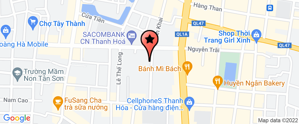 Map go to Su Kien Hoang Nam Organization Company Limited