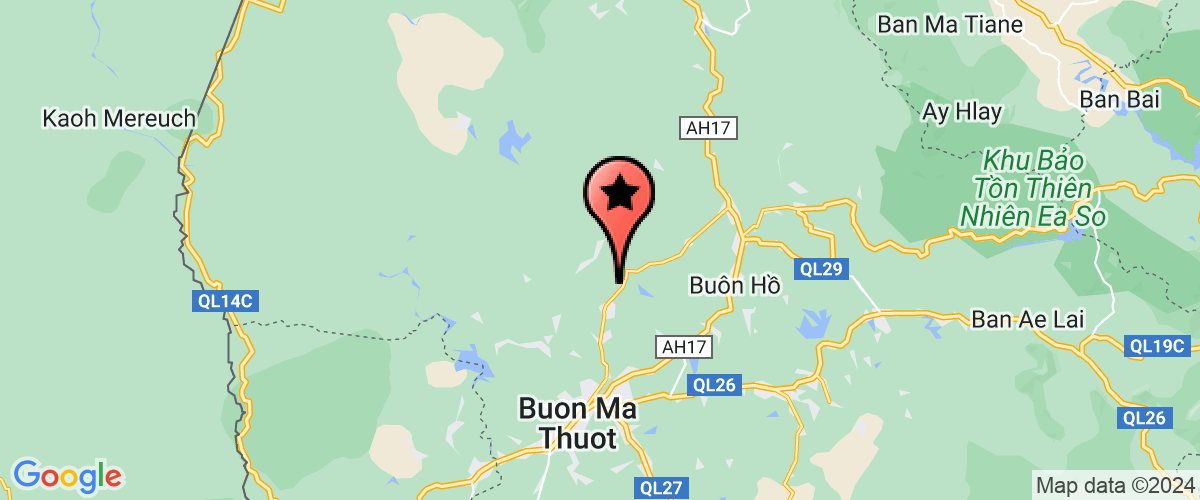 Map go to Thinh Binh Coffee Company Limited