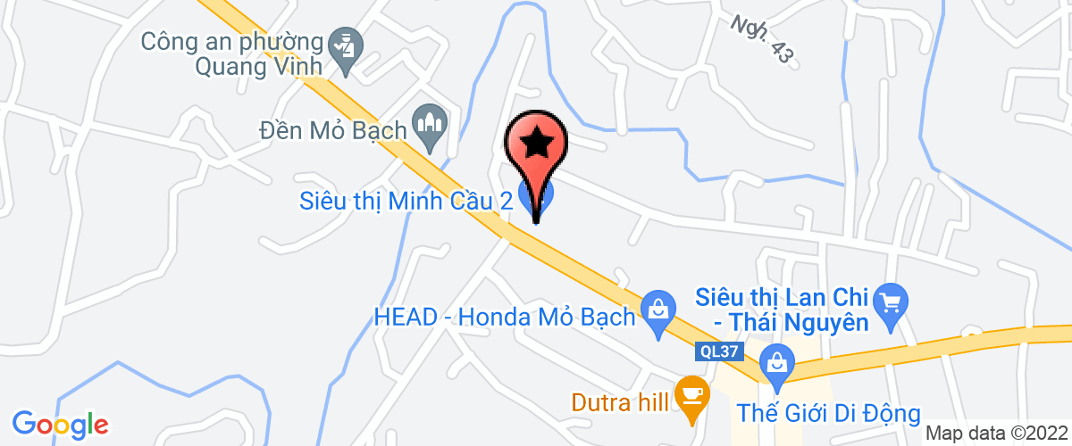 Map go to Minh Cau Trading and Service Joint Stock Company