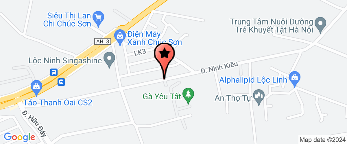 Map go to Khao Sat Quy Hoach VietNam Construction Design Consultant Joint Stock Company