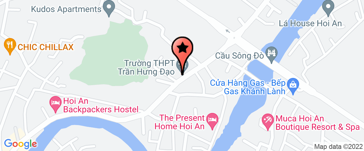 Map go to Tran Hung Dao Hoi An High School