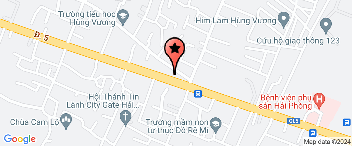 Map go to Cong Que Transport Service Trading Production Company Limited