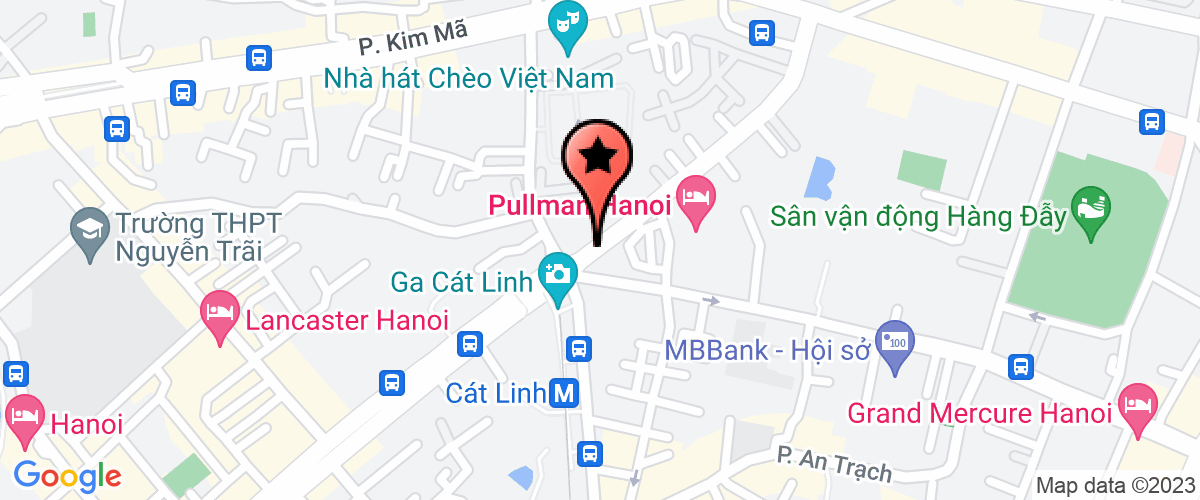 Map go to Cat Tuong Wedding Dress Joint Stock Company