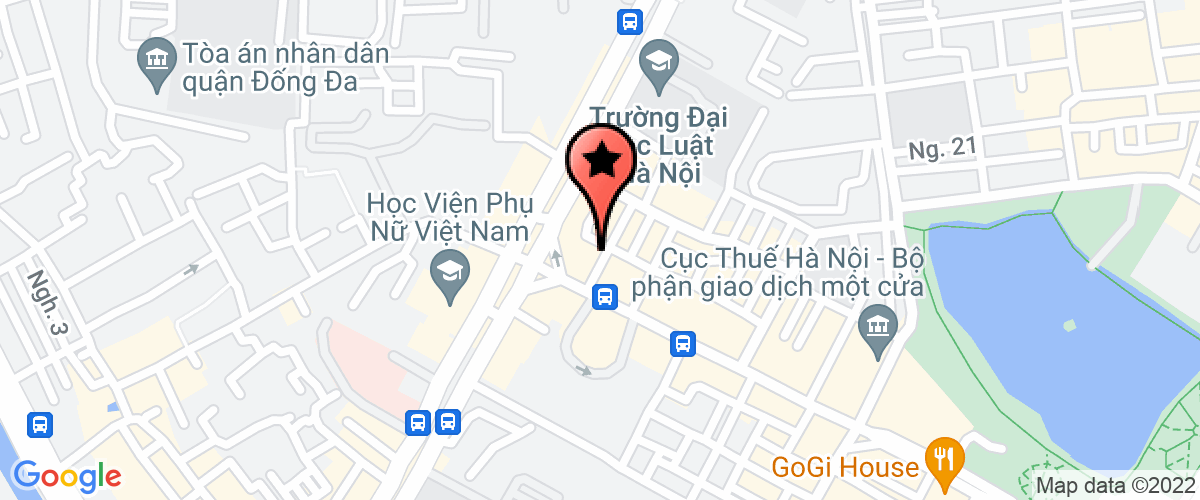 Map go to Chieu Duong Human Resource and Trade Investment Joint Stock Company
