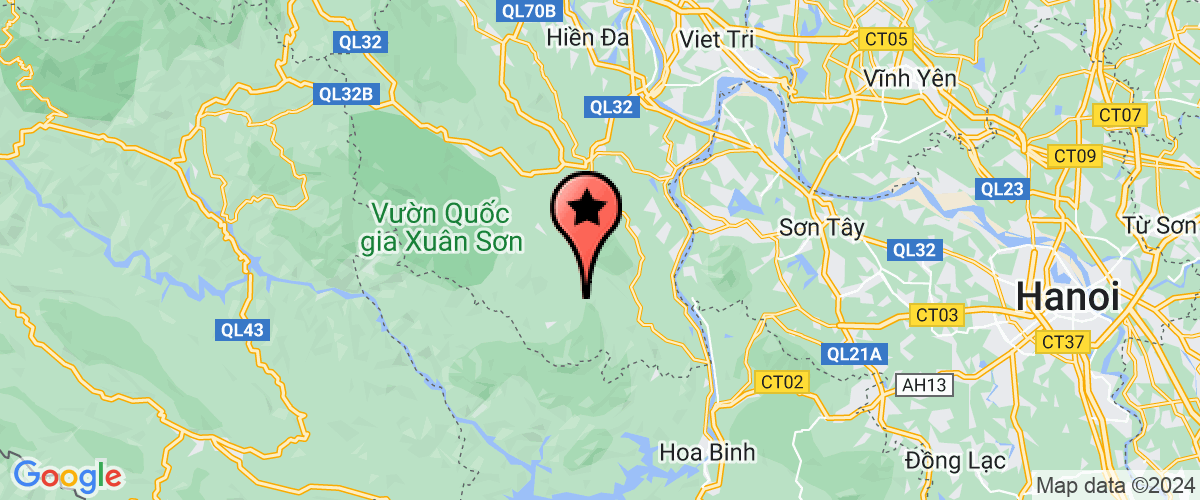 Map go to co phan san xuat thuong mai Bao Han Company