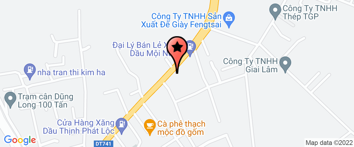 Bản đồ đến Công Ty TNHH SX - TM - DV Gỗ Thịnh Phát