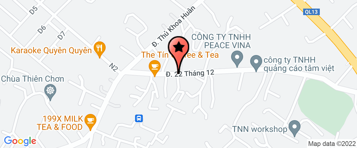 Bản đồ đến Công Ty TNHH Hồng Phong Giai