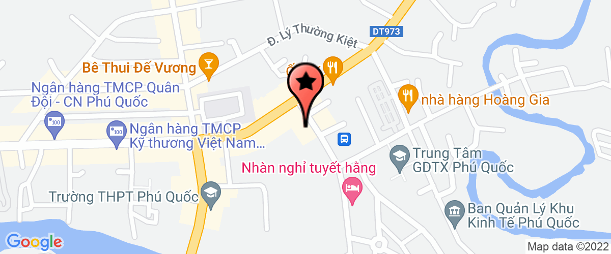 Bản đồ đến Công Ty TNHH Một Thành Viên Nhóm Văn Phòng Phú Quốc