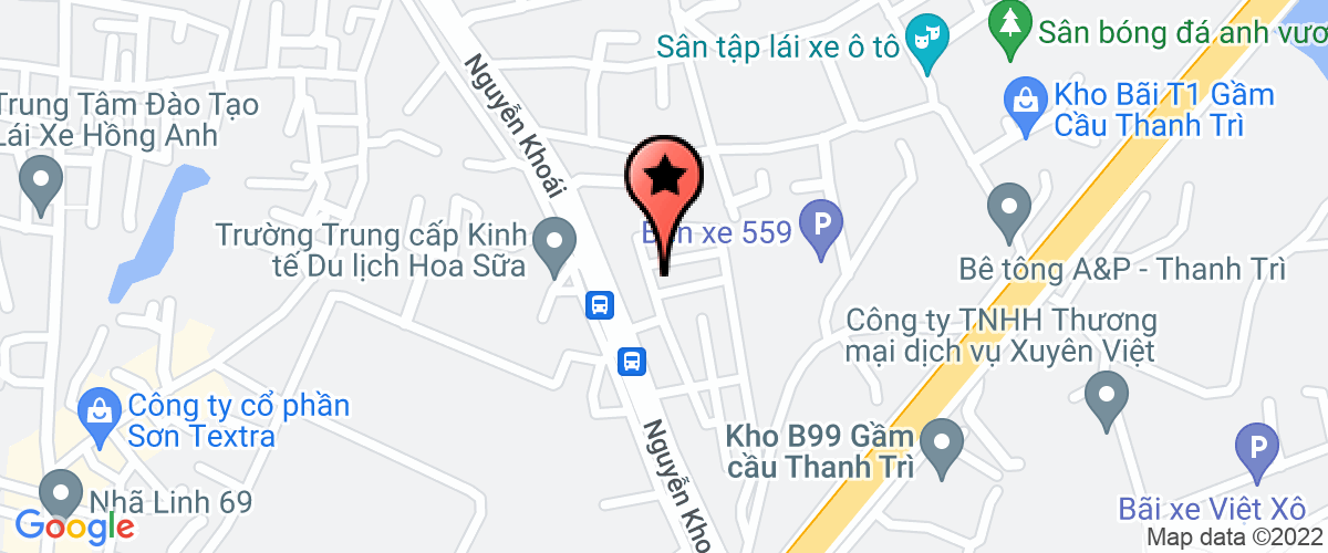 Map go to Tan Gia Phat Kitchen House Equipment Company Limited 999