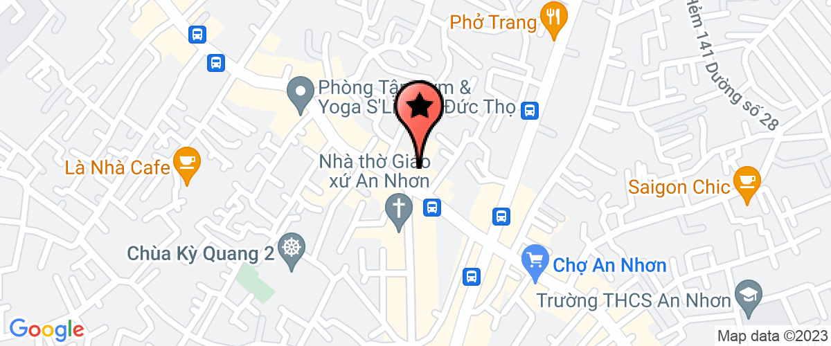 Map go to Ben Thanh Investment Trading Joint Stock Company