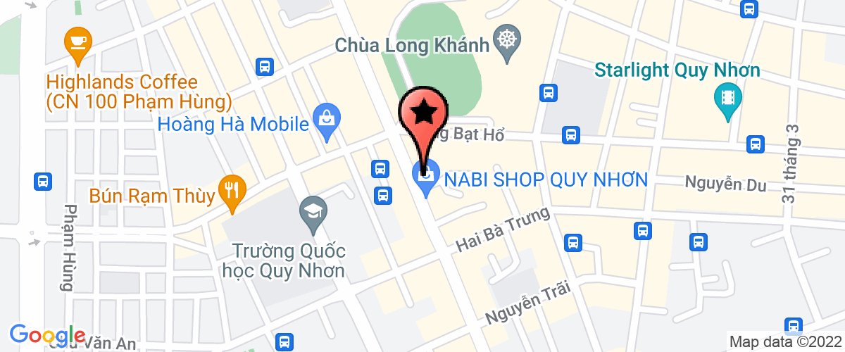 Map go to Binh An Minerals Joint Stock Company