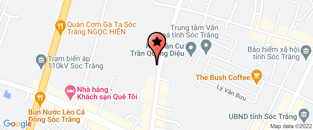 Map go to Dien Vi Thanh Construction Company Limited