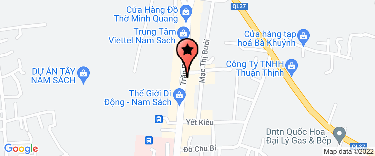 Map go to mot thanh vien Hoang Khoi Company Limited