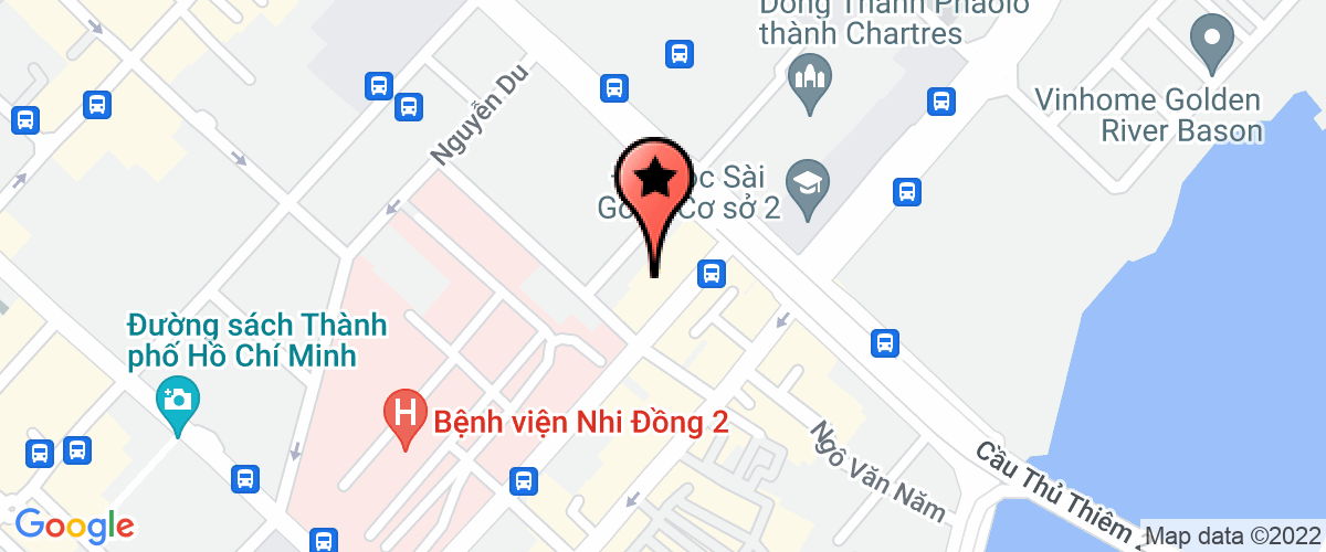 Map go to Sai Gon Land Real Estate Joint Stock Company