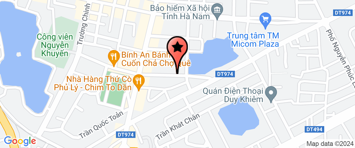Map go to Vth Viet A Company Limited
