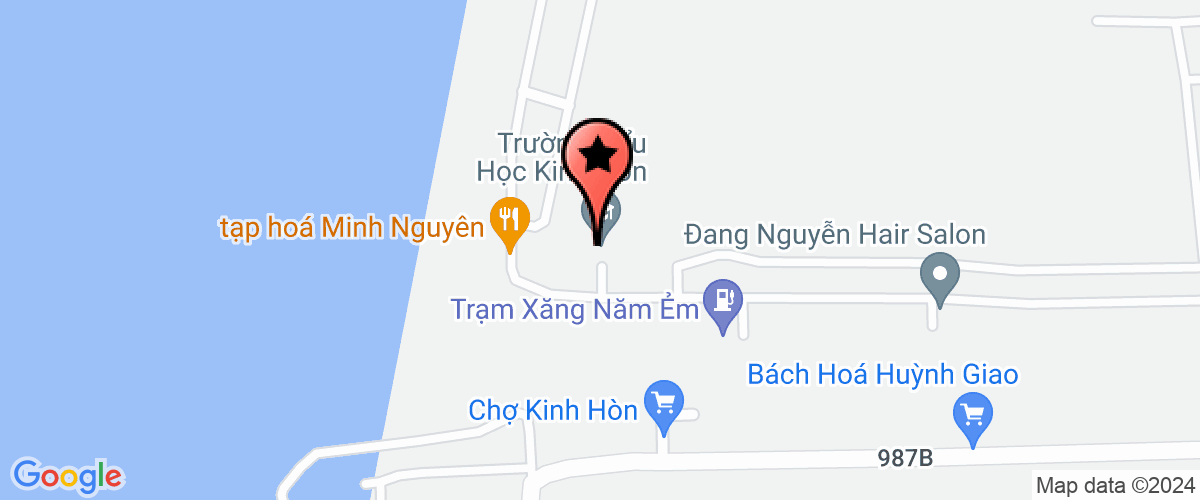 Map go to Truong Khanh Seafood Private Enterprise