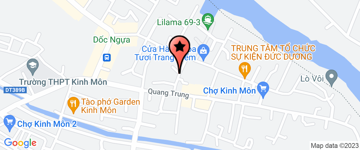 Map go to co phan thuong mai Thach Tuan Company