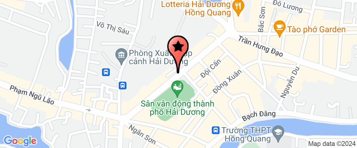 Map go to Hai Nam VietNam Company Limited