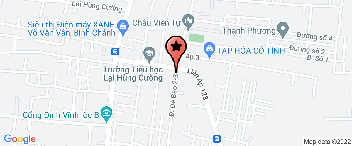 Map go to Huy Hong Shoe Company Limited