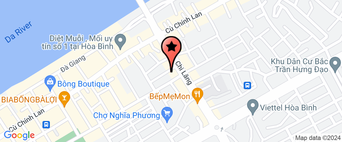 Map go to Hoa Binh Service Trading Company Limited