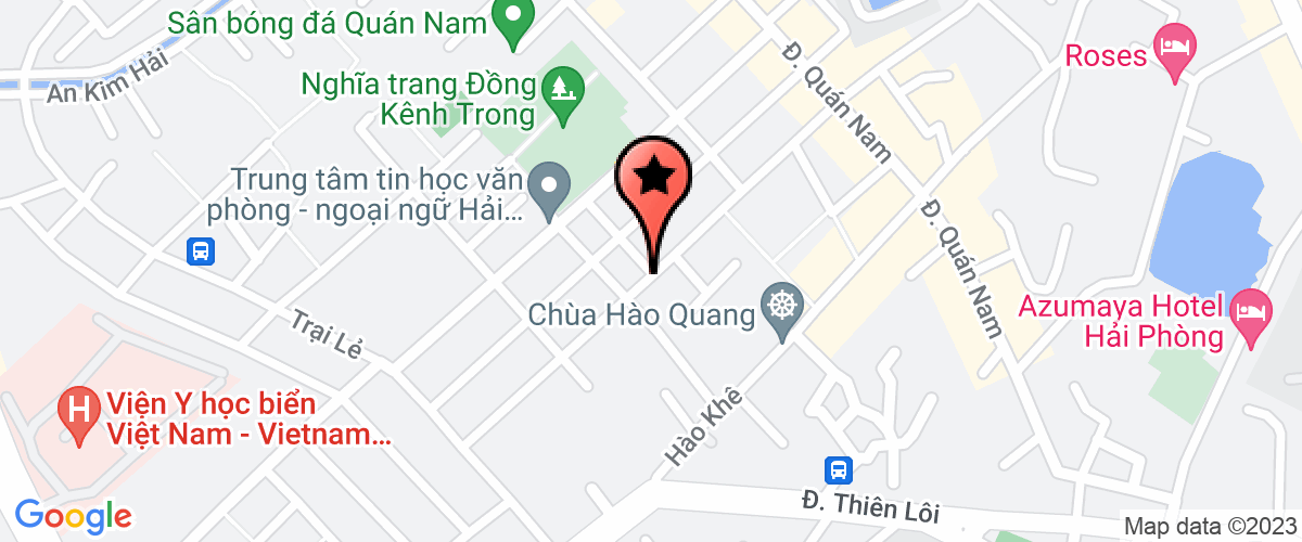 Map go to Thanh Nien Trading Service Development Company Limited