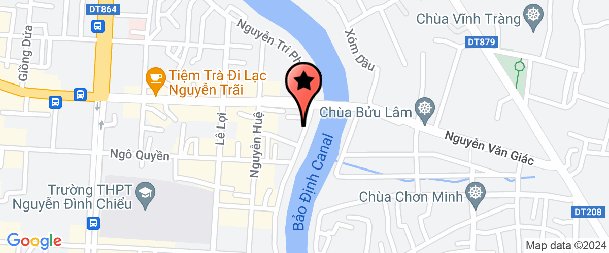 Map go to To Cong Tac ISO Hanh Chinh Tien Giang Province