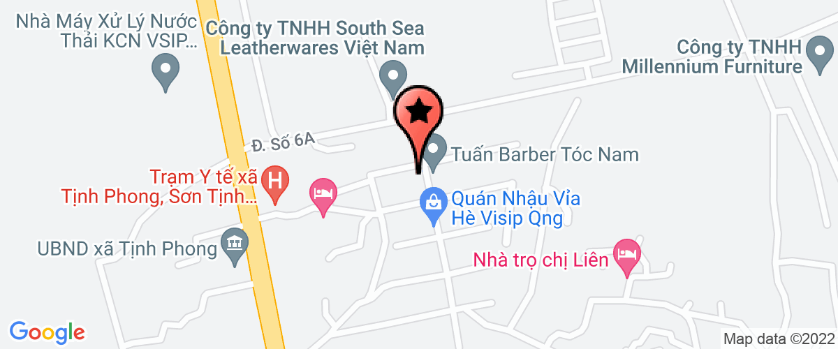 Map go to Chau Mai Construction Company Limited