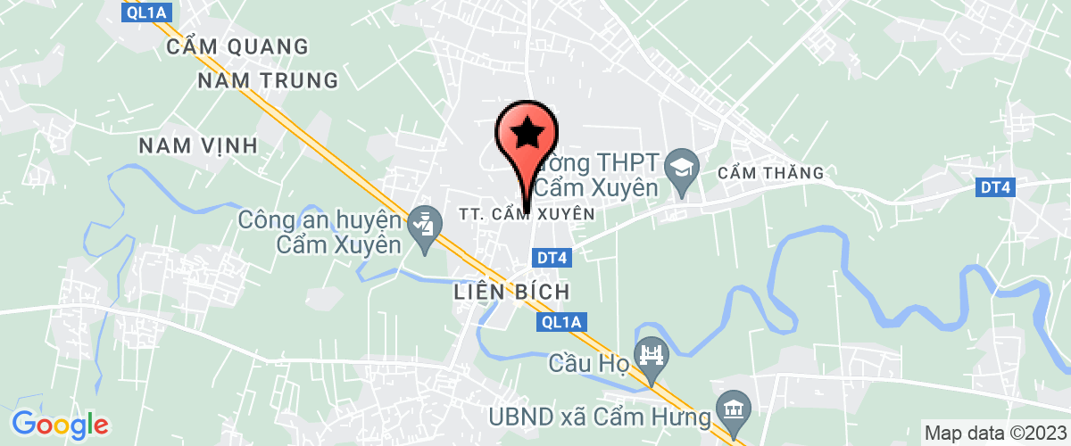 Map go to xa Cam Quang General Business Environmental Co-operative