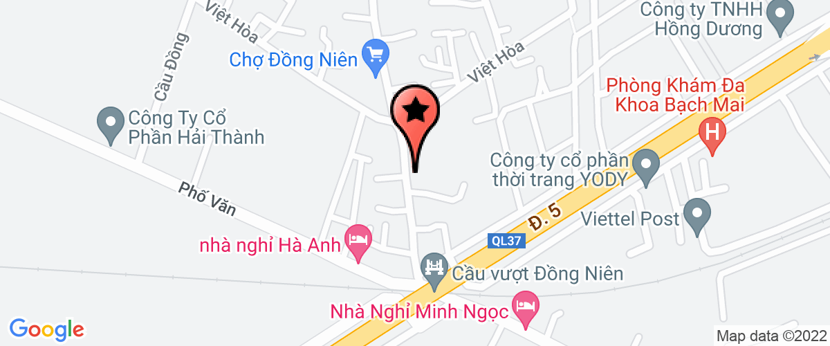 Map go to Duc Thien Hd Company Limited