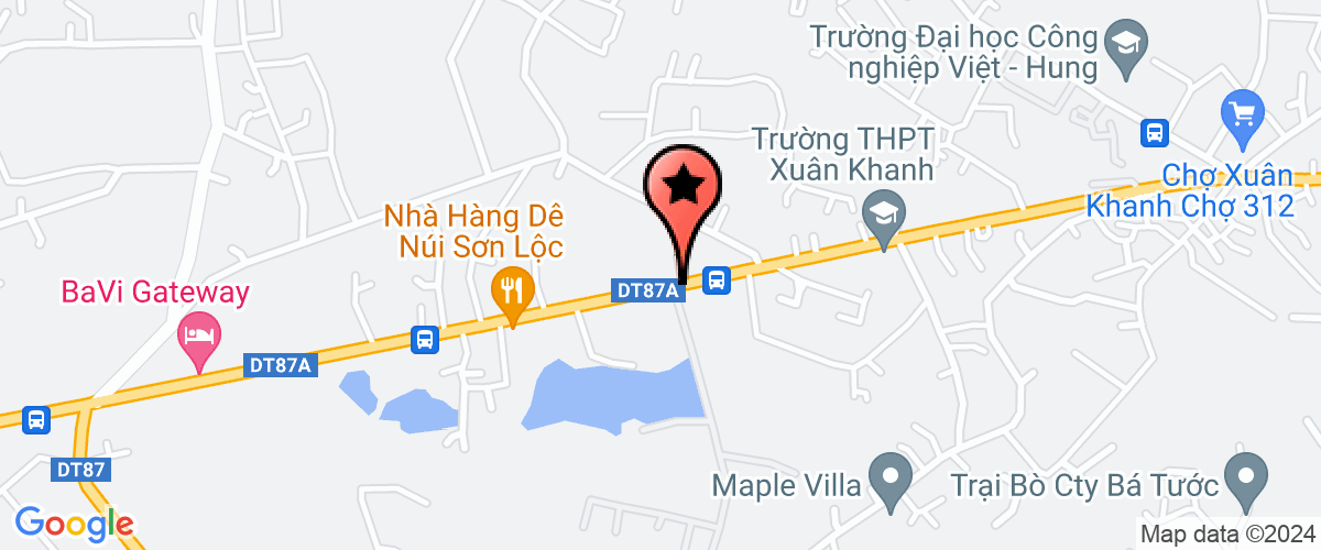 Map go to nong nghiep thi tran Tay Dang Co-operative