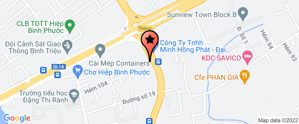 Map go to Trieu Phuoc Thanh Company Limited