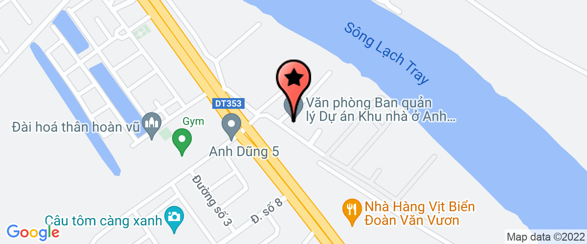 Map go to Hp Hai Phong Investment Services Trading Company Limited