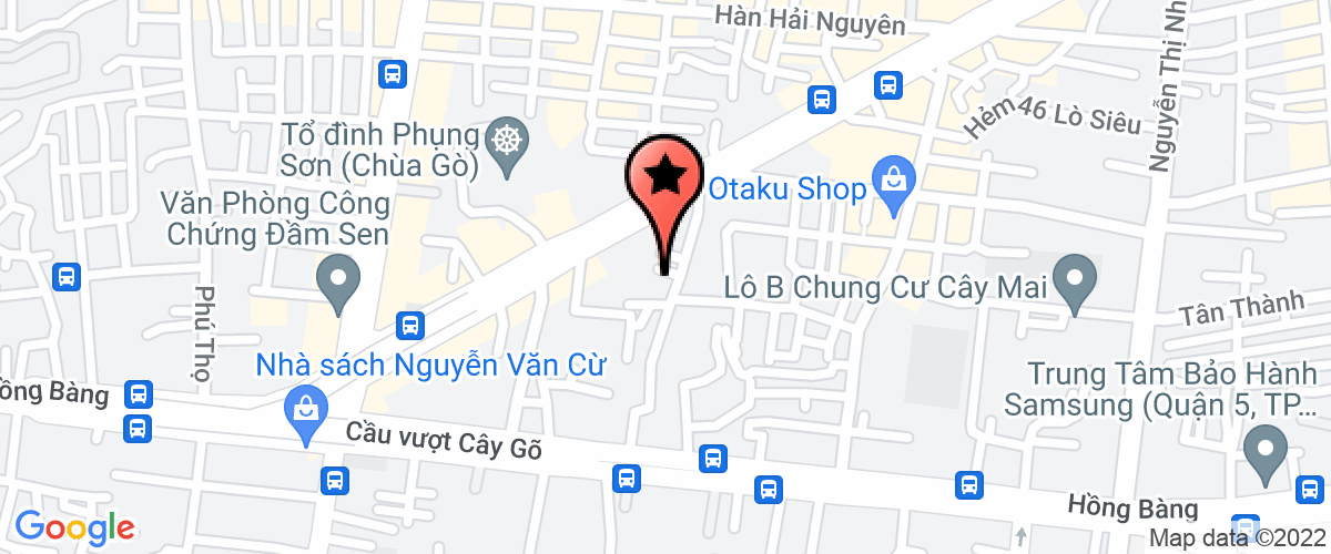 Map go to Han Phu Trading Service Company Limited