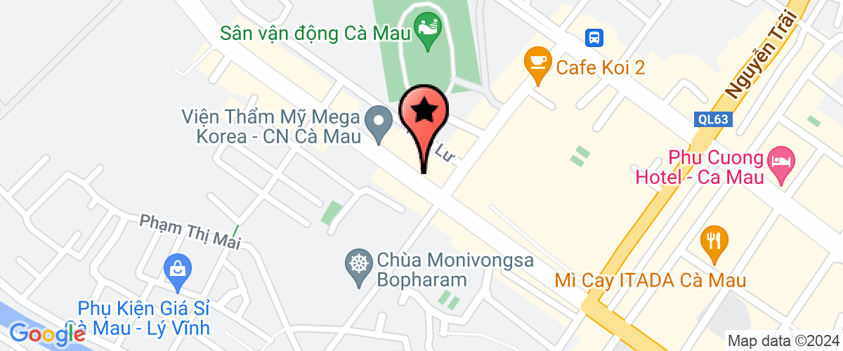 Map go to Nam U Minh Company Limited