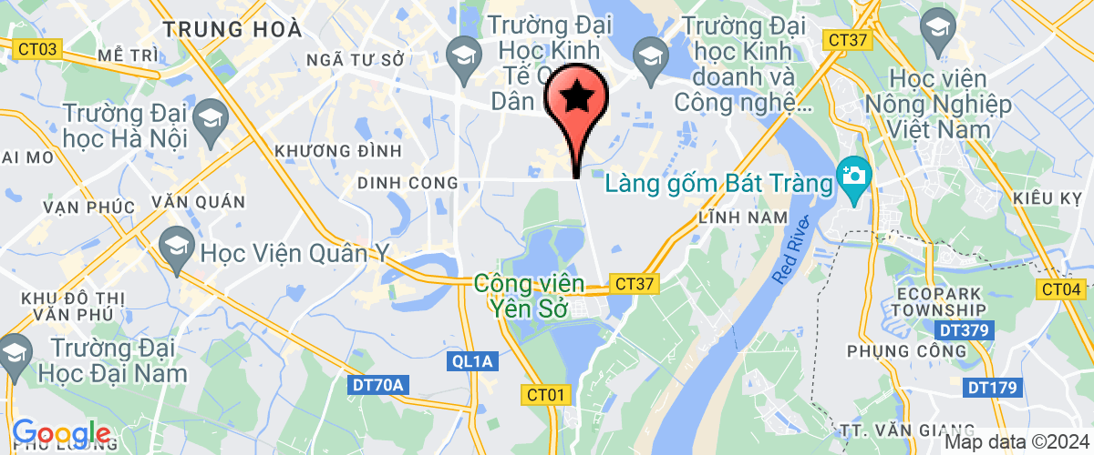 Map go to Thai Binh Star Joint Stock Company
