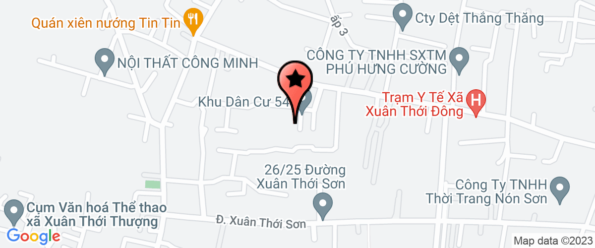 Bản đồ đến Doanh Nghiệp Tư Nhân SX Phạm Thị Huyền
