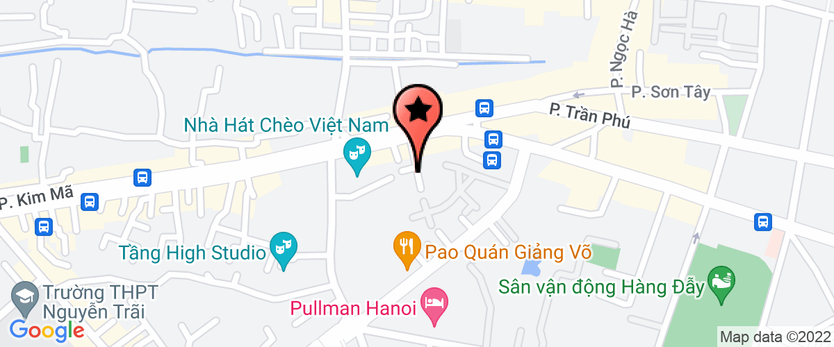 Map go to Ha Noi Hygienic Service Company Limited
