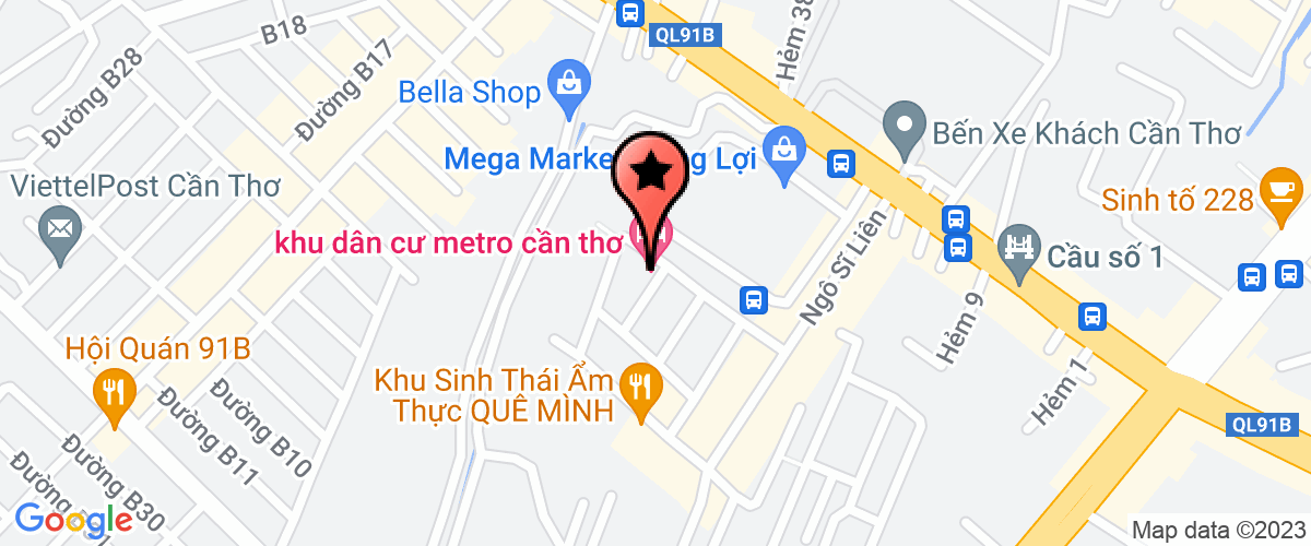 Map go to The Minh Interior Construction Architecture Limited Liability Company