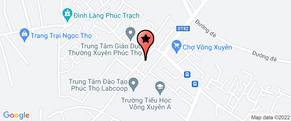 Map go to co phan thuong mai dich vu ky thuat An Viet Company