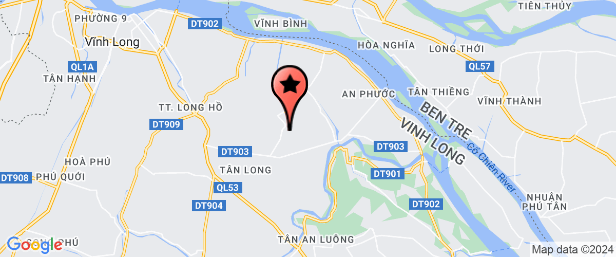 Map go to Gom Nam Hiep Hoa Brick Production Private Enterprise