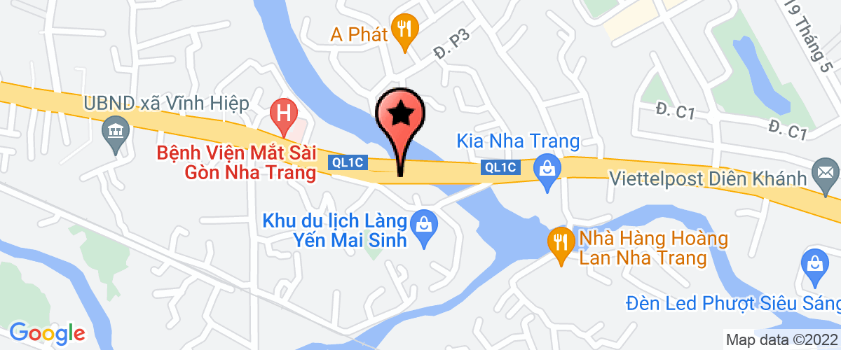 Map go to Benh Vien Da Khoa Nha Trang International Joint Stock Company