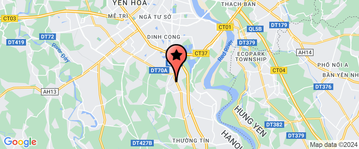 Map go to Hong Ngoc Trading and Development Company Limited
