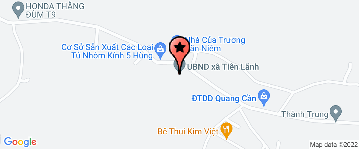 Map go to Nguyen Van Troi Secondary School