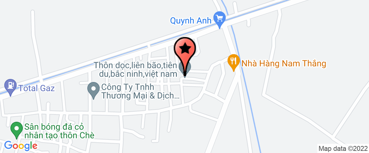 Map go to Viet a Plastics Industry Joint Stock Company