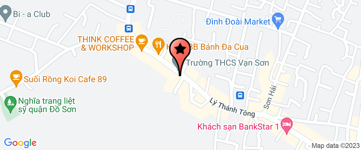 Bản đồ đến Đội thanh tra xây dựng quận Đồ Sơn