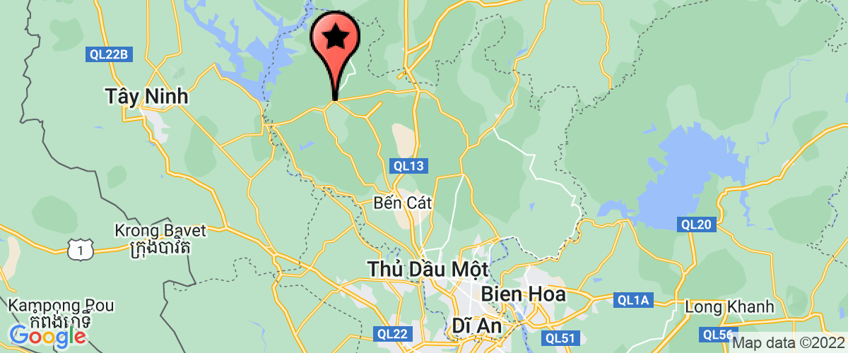 Bản đồ đến Công Ty Trách Nhiệm Hữu Hạn Japfa Comfeed Việt Nam - Chi Nhánh Bình Dương 2