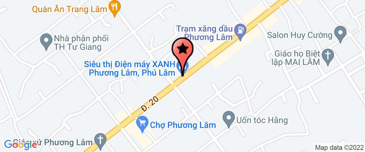Map go to Thuong Phuc An Joint Stock Company